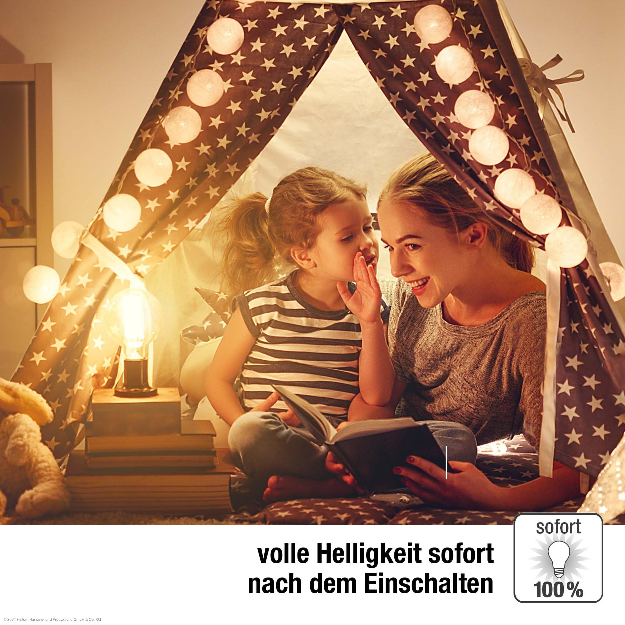 hellum 10er Set E27 LED Ersatz für 25W Glühbirne - 2,5W, 250 Lumen, Warmweiß 2700K - 209204 (Packung mit 2)