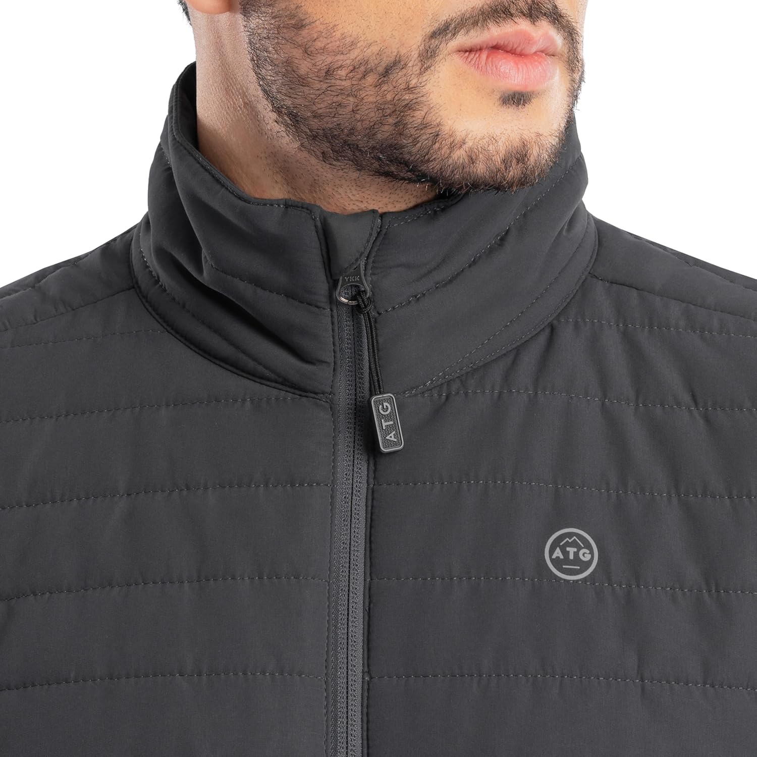 ATG mens Quilted Vest - Image 3