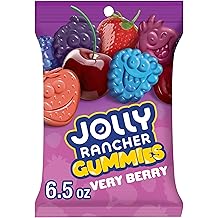 JOLLY RANCHER Gummies Very Berry Fruit Flavored Candy Bag, 6.5 oz