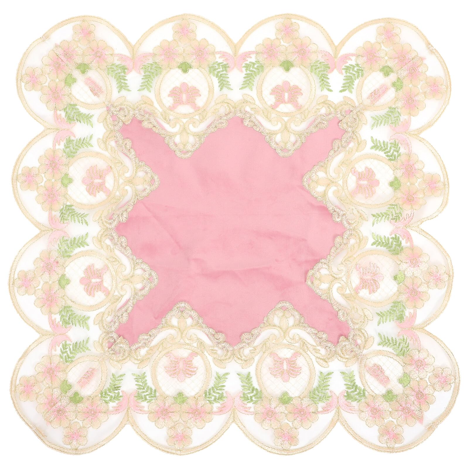 Nappe dentelle Cabilock pour habiller une petite table de repas