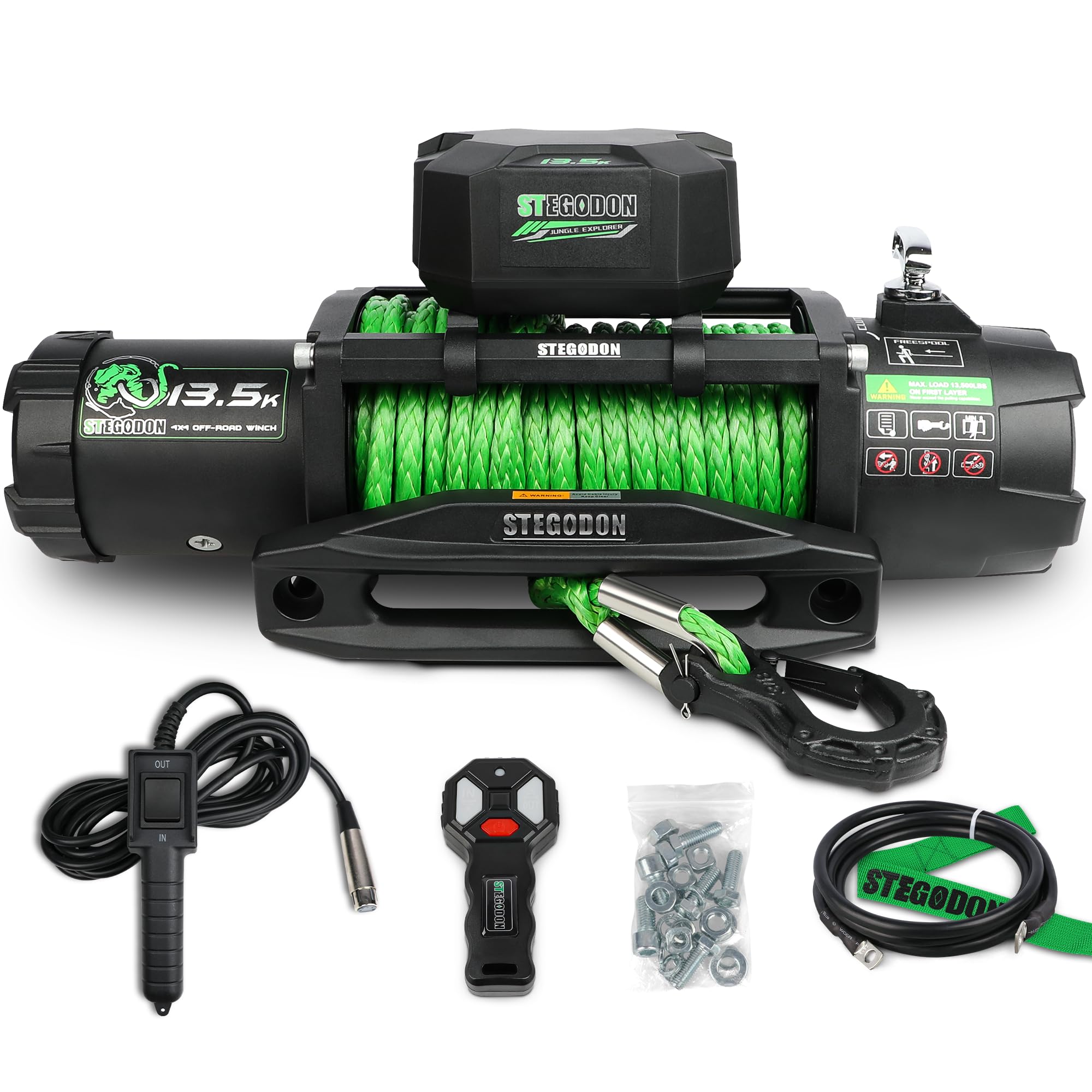 STEGODON 13500lb Winch