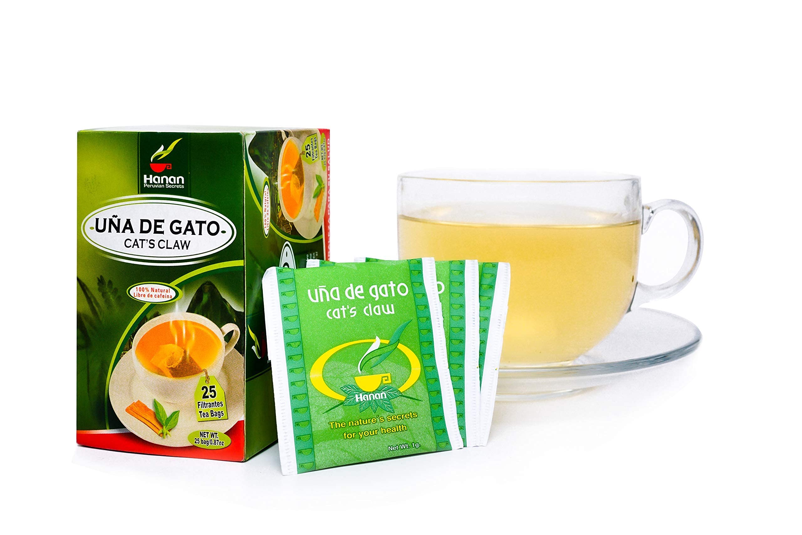 Hanan Peruvian Secrets Una De Gato Herbal Tea | 100% Natural Cat’s Claw 