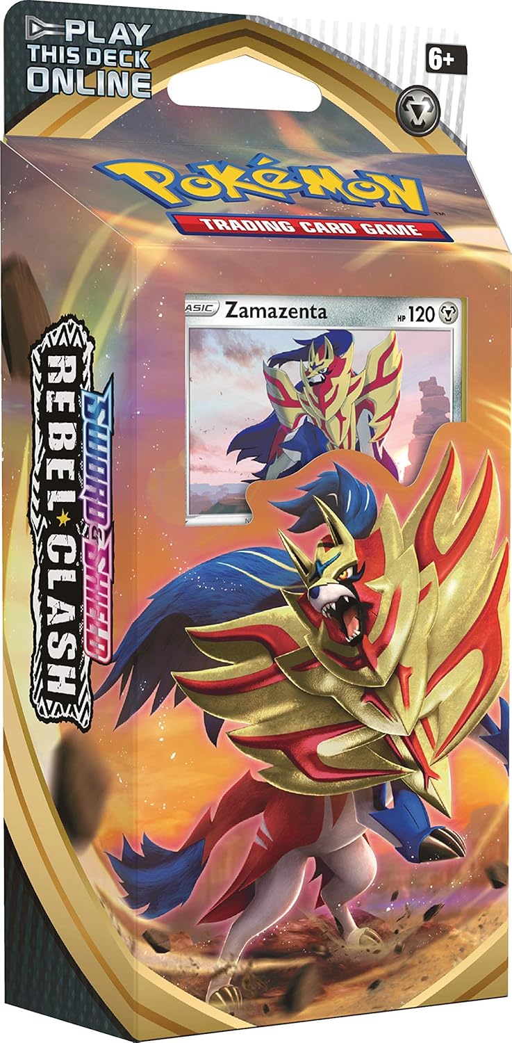 Pokemon TCG: Sword & Shield Rebel Clash Theme Deck Featuring Zamazenta