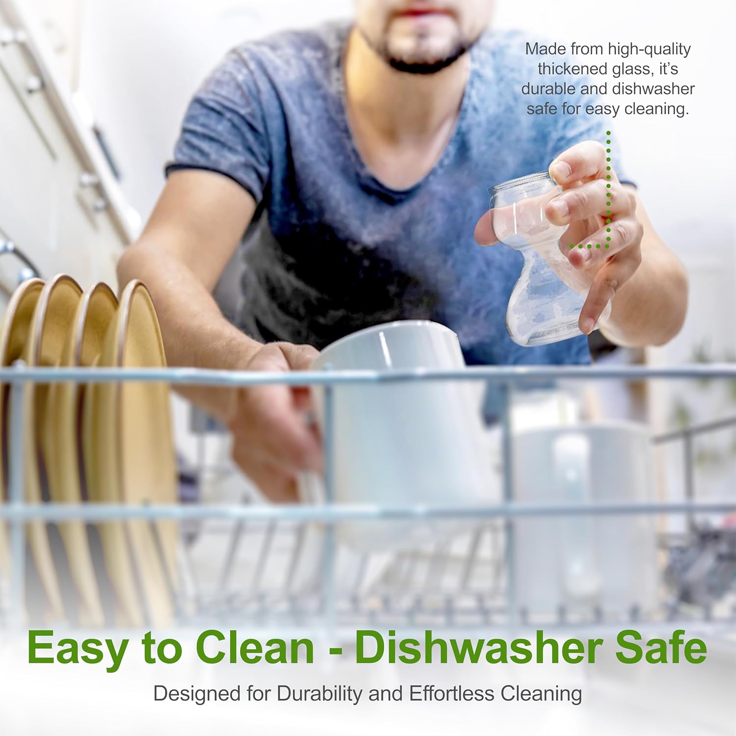 Garden Guru Plant Propagation Stations - Clear Glass Bud Vases Set of 2 - Mini Vases for Wedding Centerpieces, Cafe Décor, Tea Shop Displays - Small Hydroponic & Flower Vase - Image 6