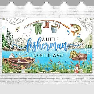 Bellicremas Gone Fishing Happy Birthday Backdrop Fishing - View #8