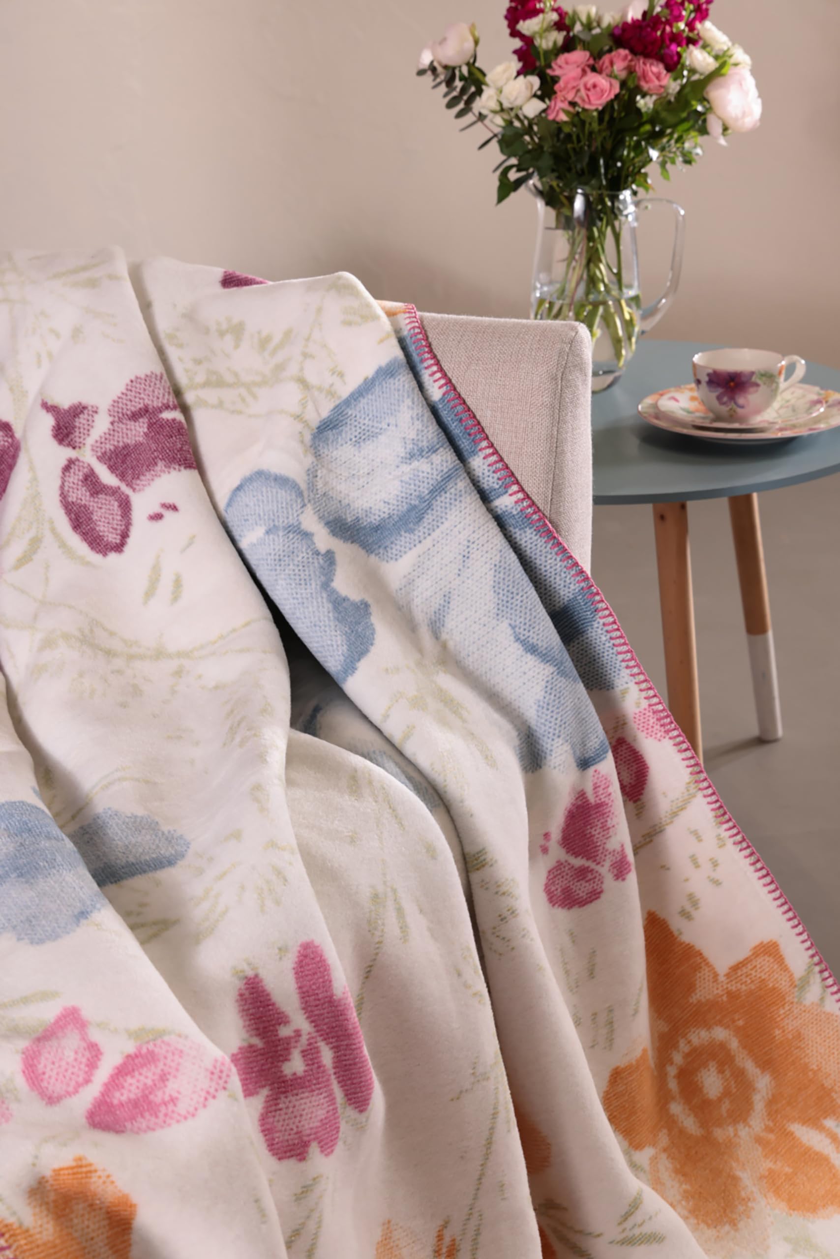 Villeroy & Boch Wohndecken Mariefleur Bunt 150x200 cm
