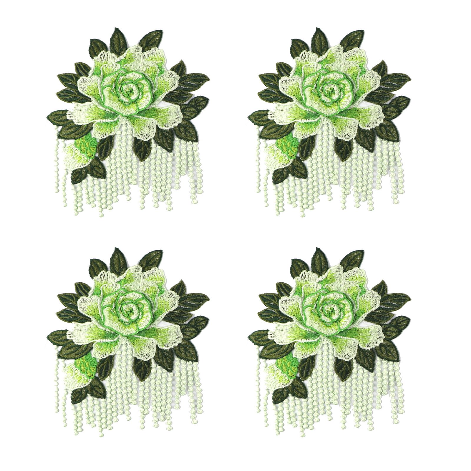 PANGBOER Creative Sewing Supplies Featuring Elegant Floral Embroidery on Sturdy Materials Embroidery Trim Fixes