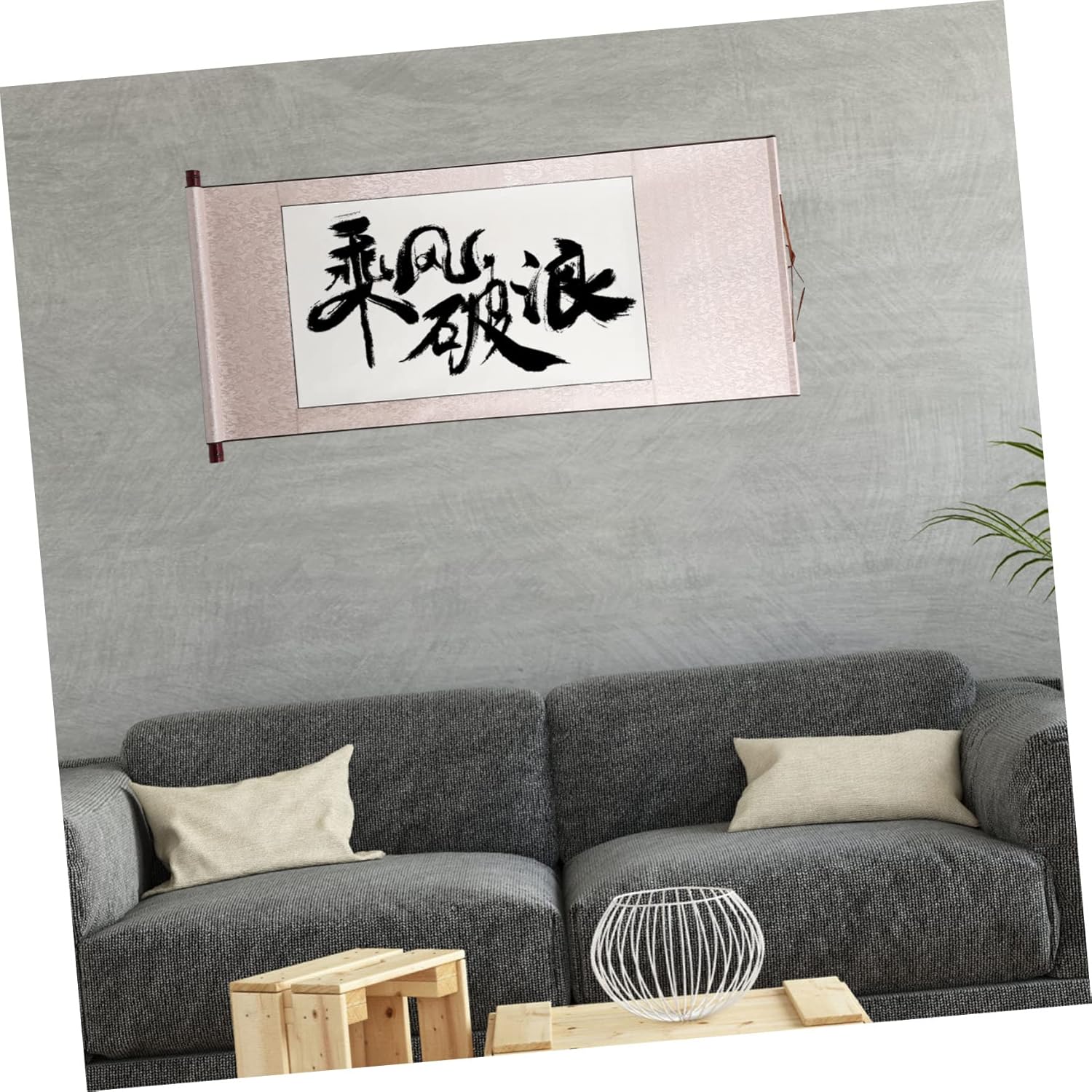 SMASOLO 2Pcs Blank Calligraphy Sheets for Art Painting Unframed Chinese Hanging Scroll Paper for Boys and Girls and Home Decor for Calligraphy Practice and Drawing