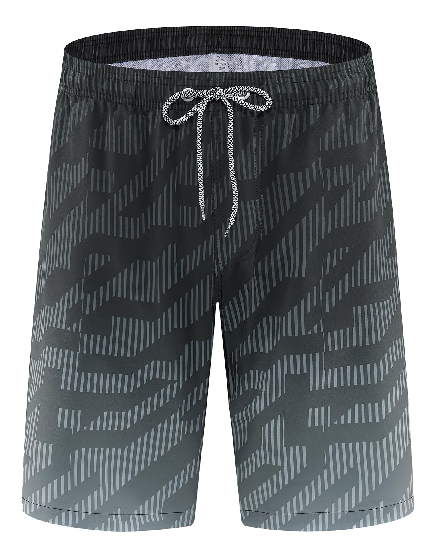 APTRO Costumi Pantaloncini da Bagno Uomo Mare Surf Piscina Stampa Hawaiana Estiva Grande Asciugatura Rapida con Fodera in Rete