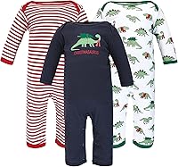 Vista 1 de Hudson Baby Enterizos de algodón para niñas bebés