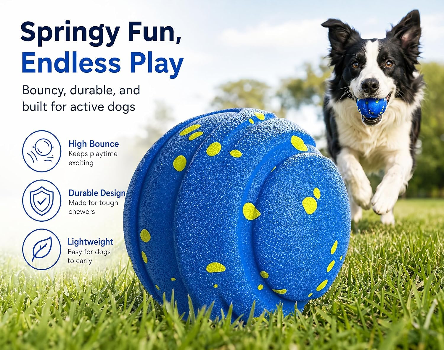 Pelota de juguete interactiva para perros