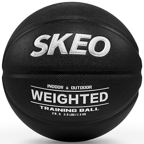 SKEO Weighted Basketball, 2.2/3/3.3LBS 28.5"/29.5" Trainer Heavy Basketballs Made of