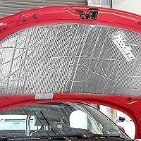 Vista 3 de DYNAMAT 11905 Hoodliner 32" x 54" x 3/4" espesor autoadhesivo amortiguador de sonido – Fabricado en Estados Unidos