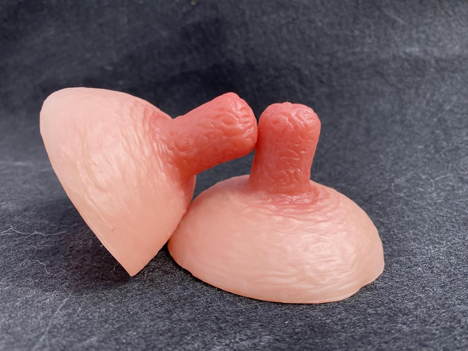 BIMEI 1 Pair Self-adhesive Extra Large And Long Silicone Nipple Cover for Breast Form Crossdresser Cosplay15B