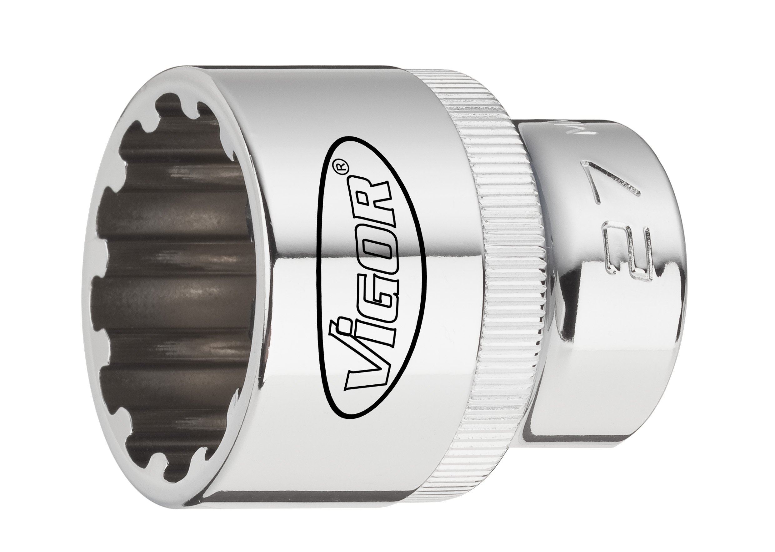Vigor V1898 Socket Set including Multi-Purpose Profile, 1/2", Variety pack - Image 3
