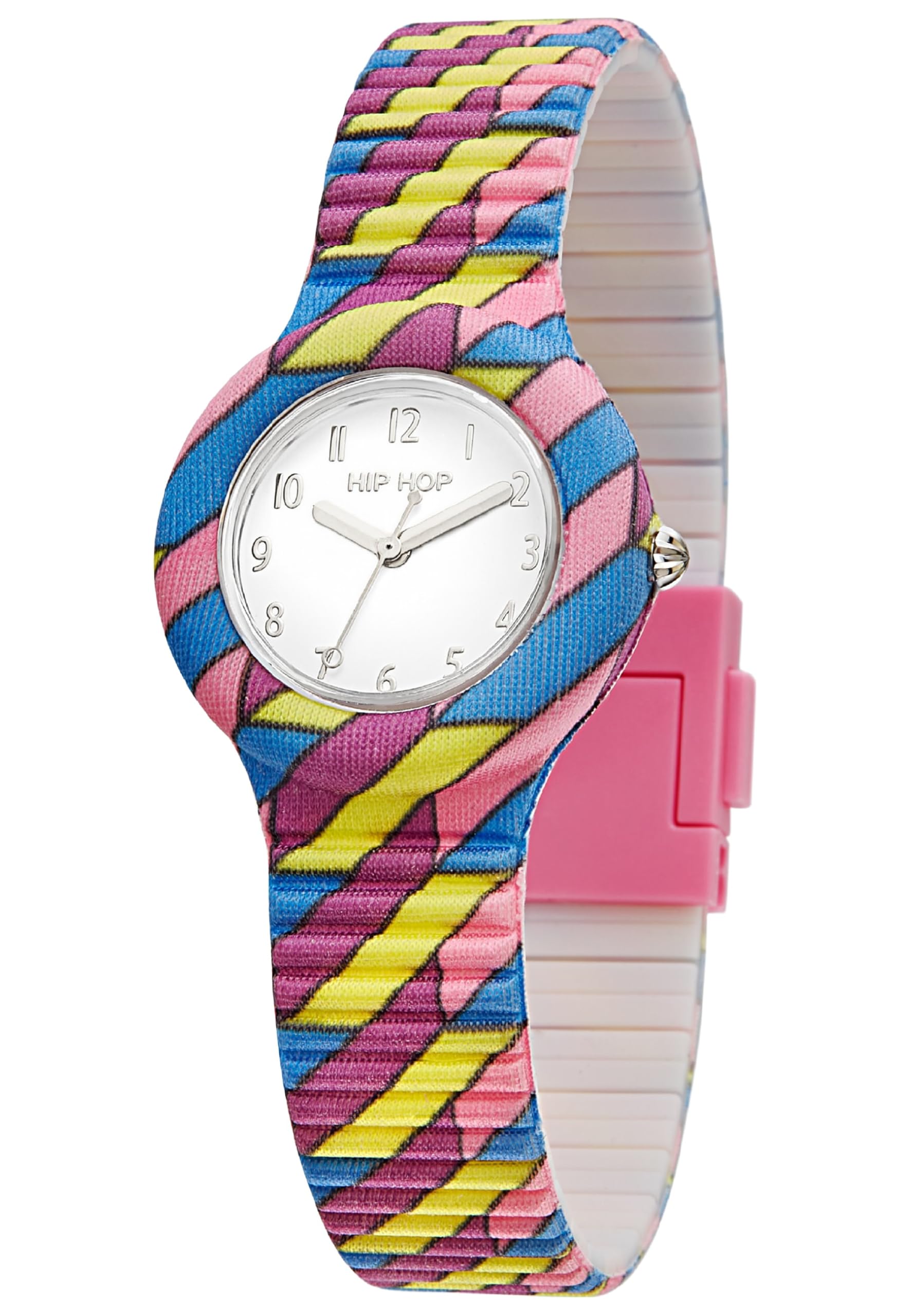 Hip Hop HWU1141 Women's Analogue Quartz Watch with Silicone Strap, Multicoloured, Taglia Unica - Image 2