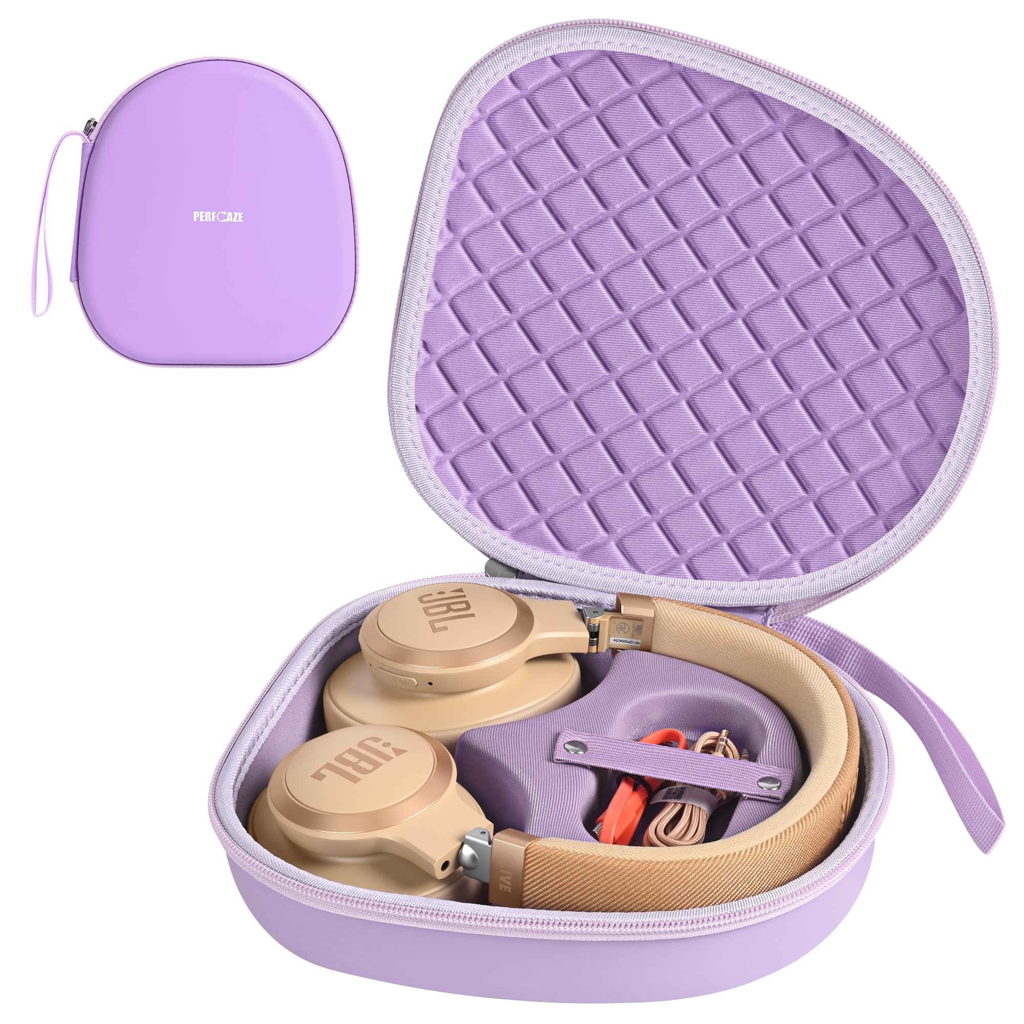 Custodia portatile per cuffie JBL Tune 710BT 720BT, custodia rigida in EVA per cuffie wireless con tasca per cavo
