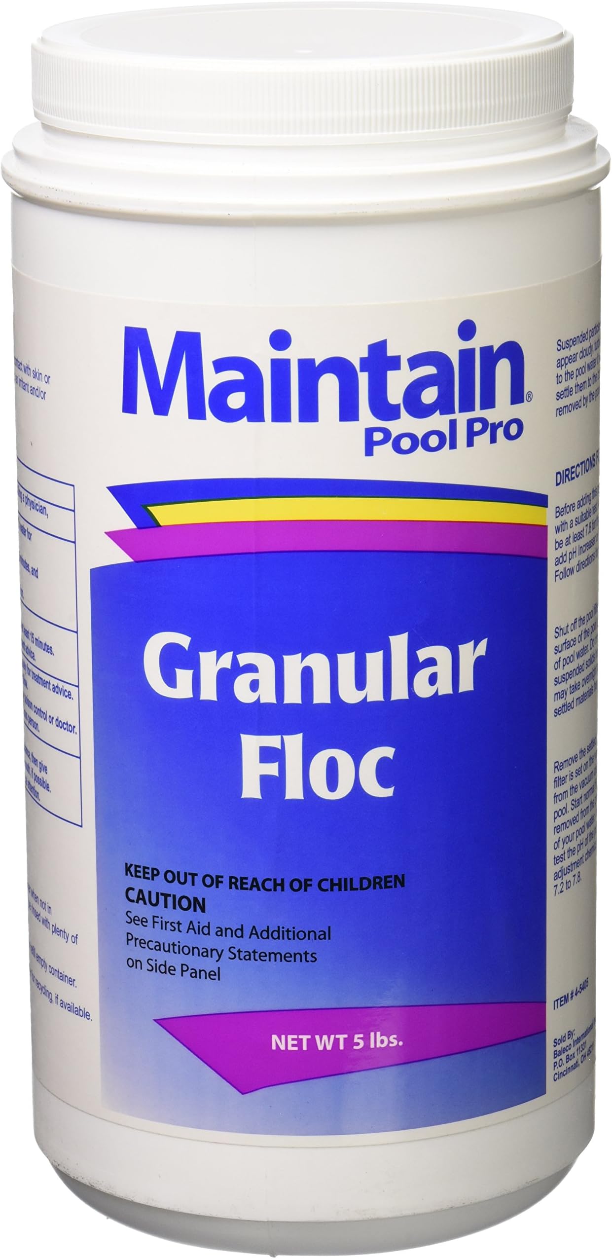 Maintain 2405M Flocculant for Pool, 5-Pounds