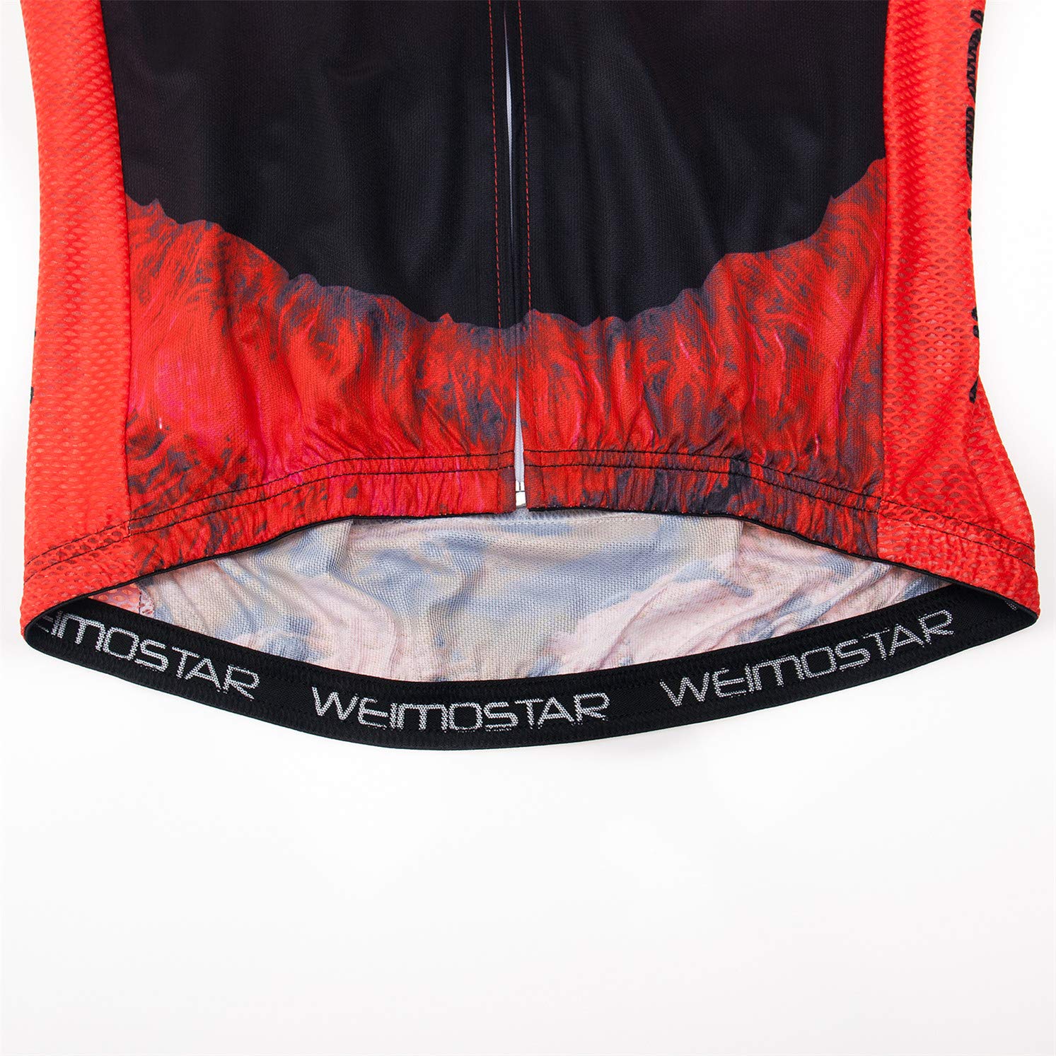 Weimostar Maillot de cyclisme en jersey Allemagne pour homme - Noir