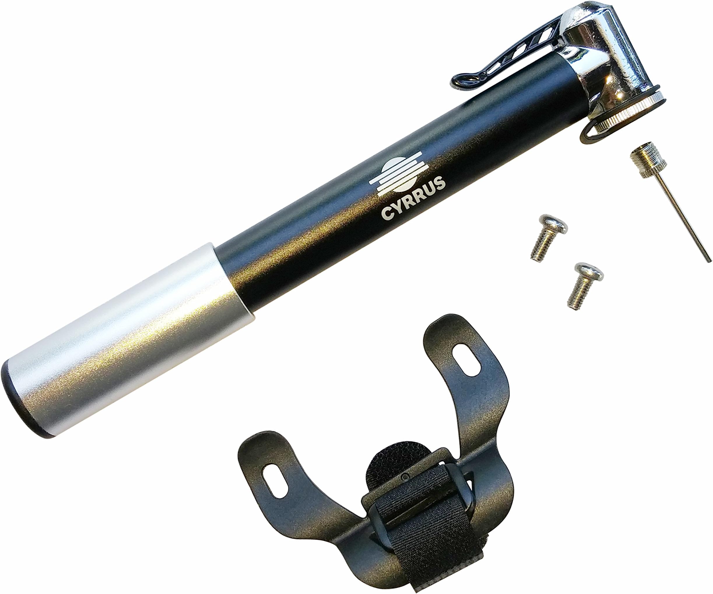 Best Mini Bike Pump on Amazon. Presta and Schrader Compatible. Most Durable Pump, Made Of High Quality CNC Aluminum. Comes With Needle To Inflate Sports Balls. No Questions Asked Lifetime Warranty.