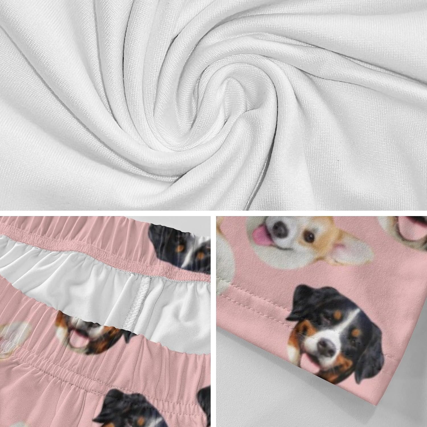 Custom Pajamas Pants with Photo for Men Women:Made in USA Personalized Pajama Trousers,Gifts for Wife Husband - Image 6