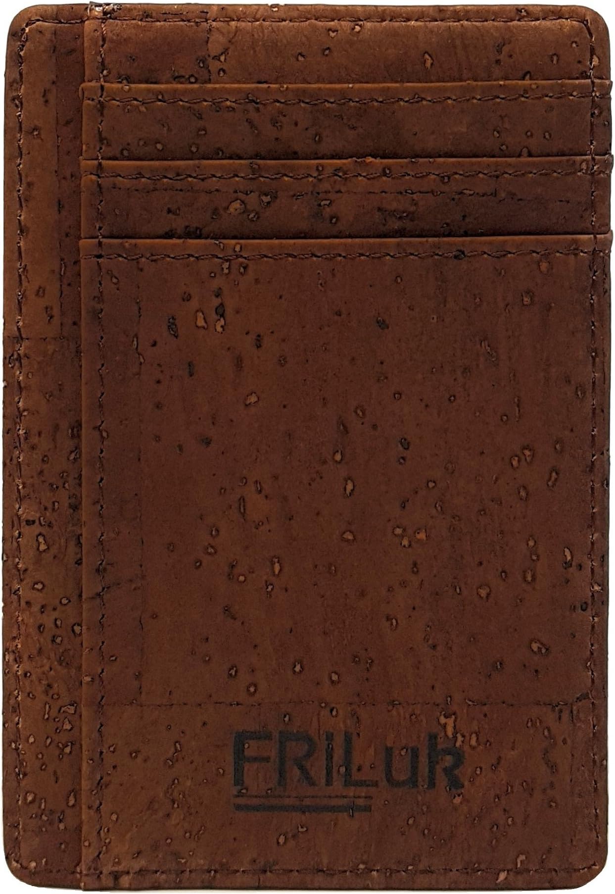 FRiLuk Vegan Minimalist Wallet RFID Blocking Made of Cork