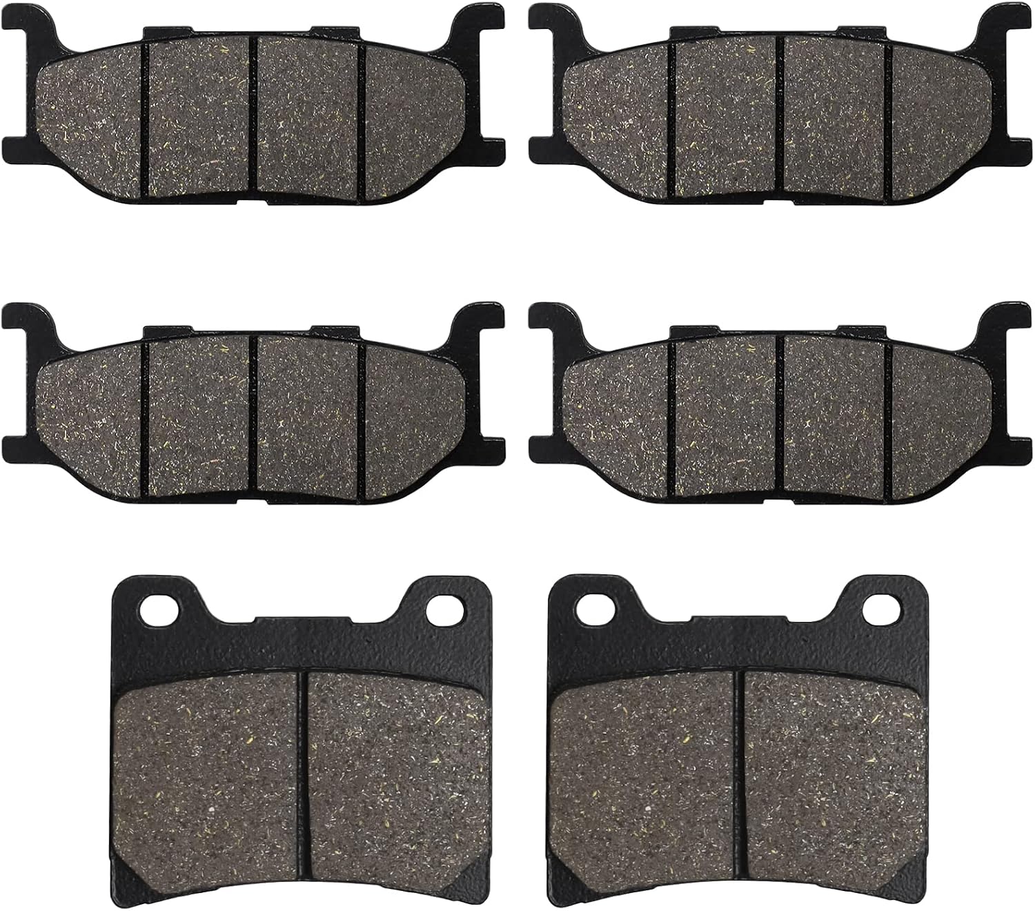 Cyleto Bremsbeläge Vorne + Hinten Für KTM 640 LC4-E Enduro & Supermoto - Halbmetallisch Für Optimale Bremsleistung