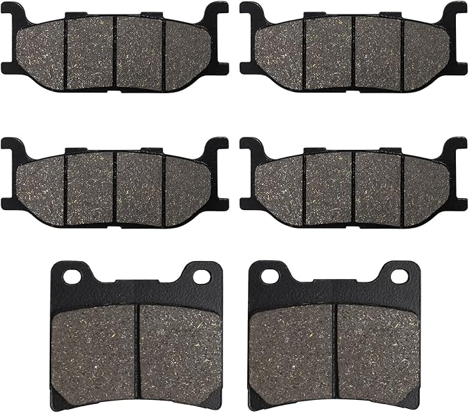 Jeu De 2 Plaquettes De Frein Arrière Pour Yamaha XJ 600 N Diversion 4LX (1995-2002)