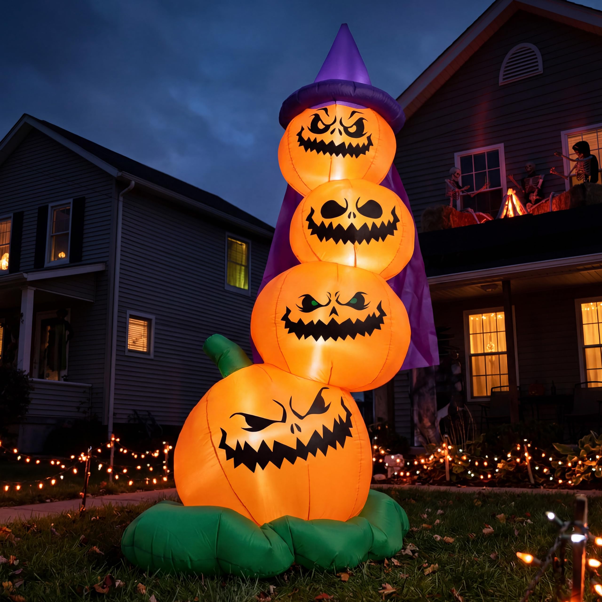 Joiedomi 6 FT Halloween Gonfiabili Zucche all'aperto