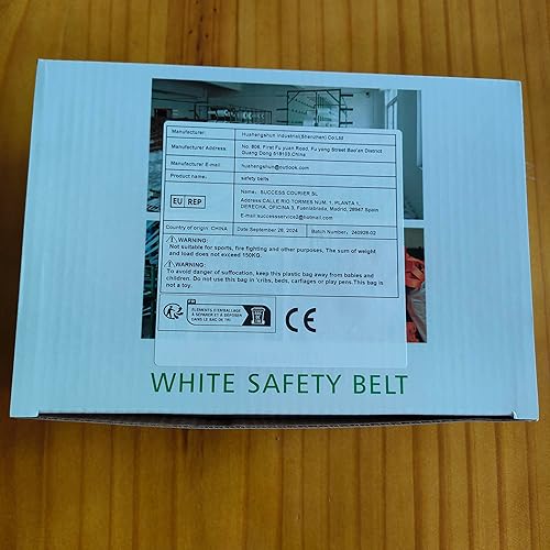 Miniatura 8 de HUAWELL Cinturón de seguridad con cordón ajustable arnés de escalada de árboles equipo de protección personal kit de protección contra caídas