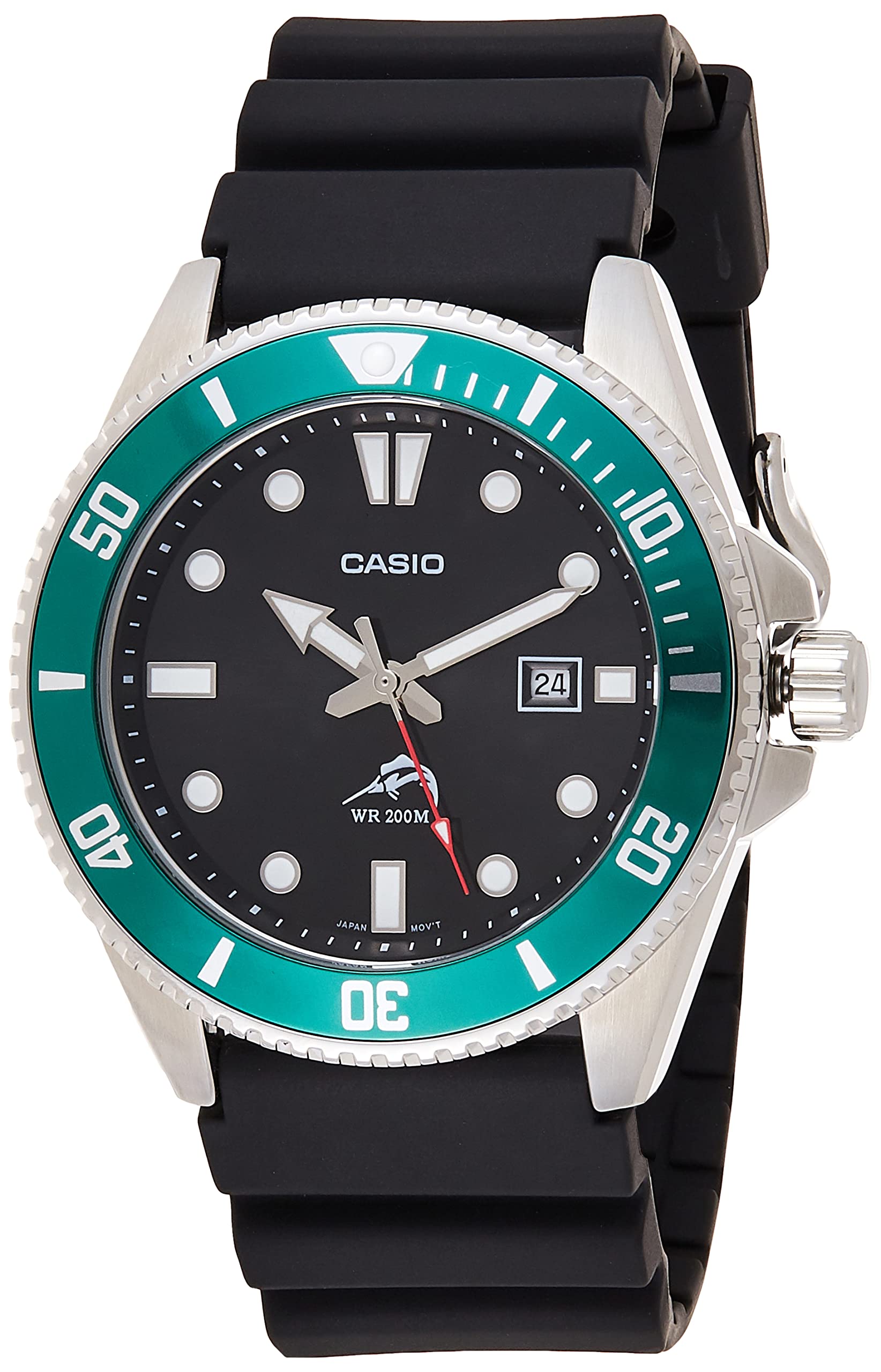 Orologio Casio Uomo MDV-106DD-1A3VCF: Subacqueo In Acciaio, 200m, Data E Lunetta Girevole