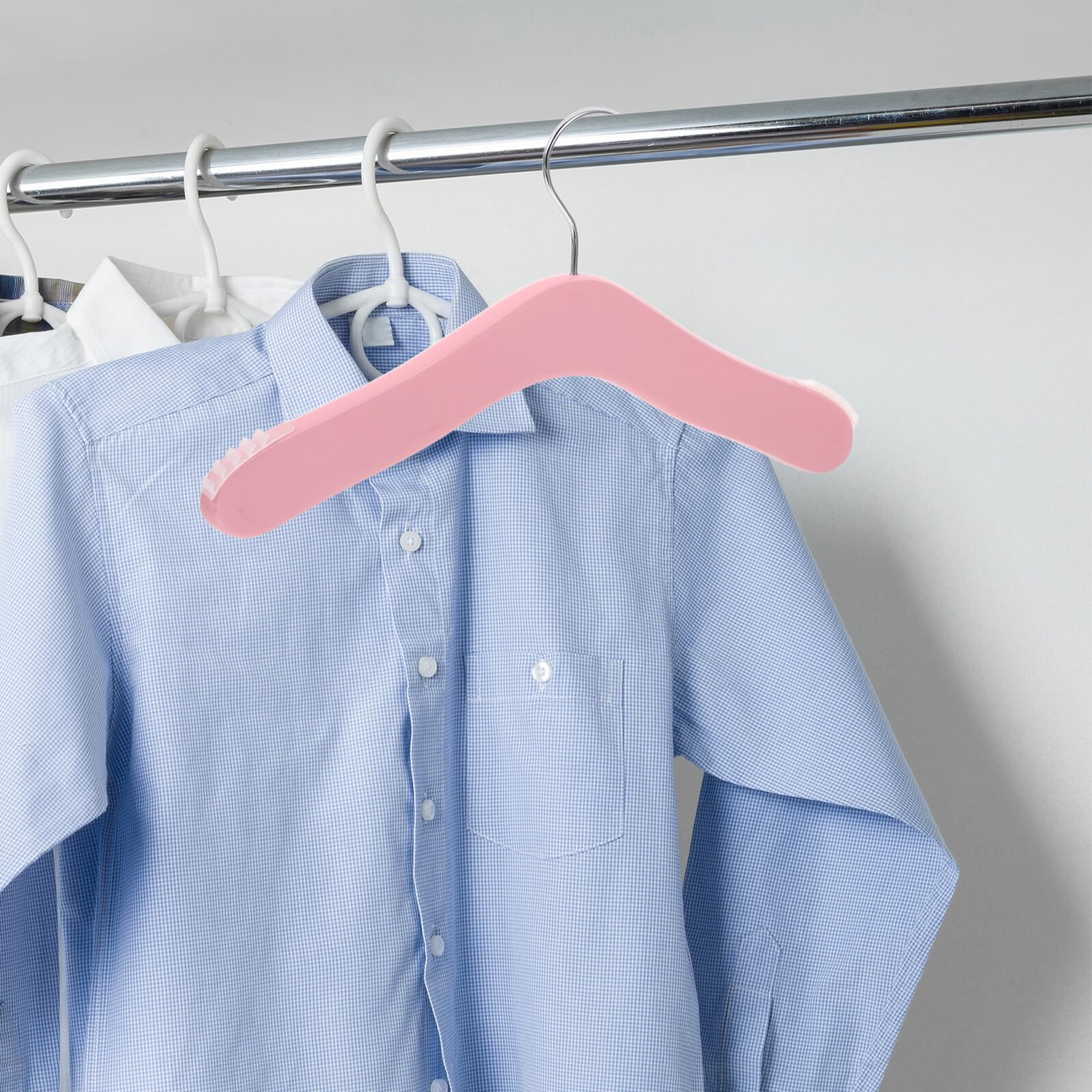 Babykleiderbügel 5 Stück Rosa für Kleinkinder, Kleiner Größe