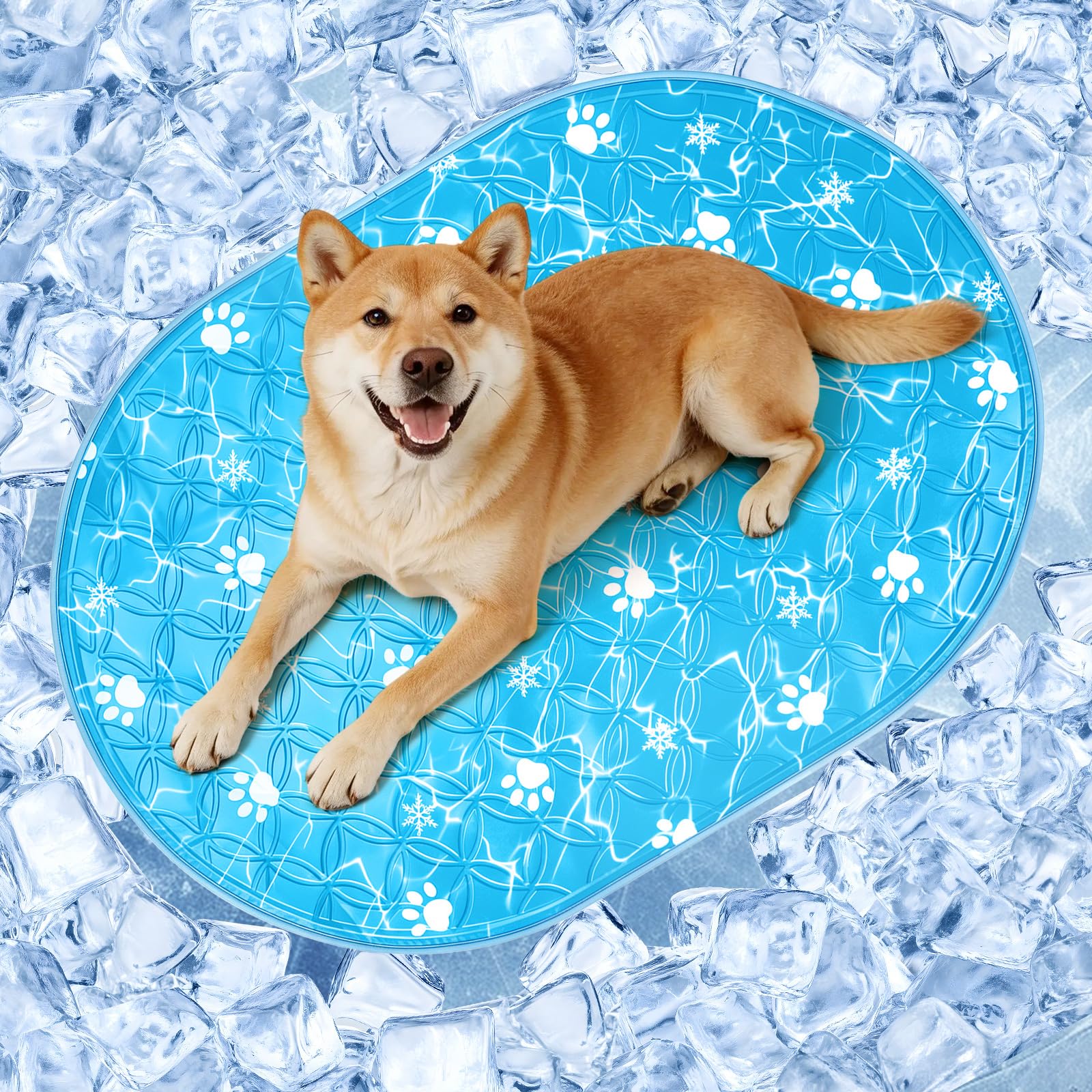 Tapis de refroidissement pour chiens évite le coup de chaleur en été