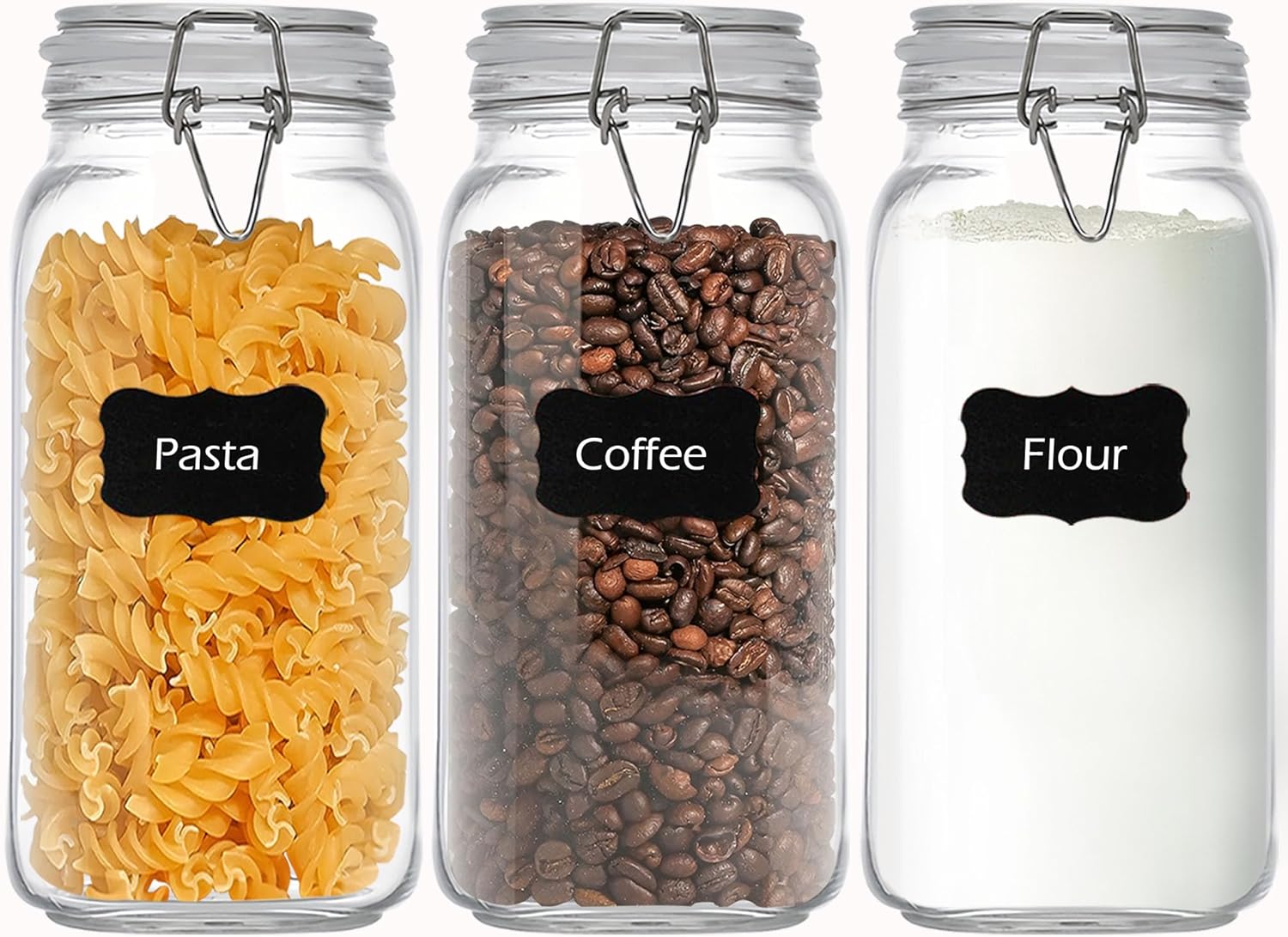 VIEWELLD 78oz Square Glass Food...