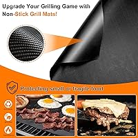 Vista 3 de Juego de 28 accesorios para parrilla de barbacoa de acero inoxidable, regalos para hombres, cumpleaños, día del padre, kit de herramientas