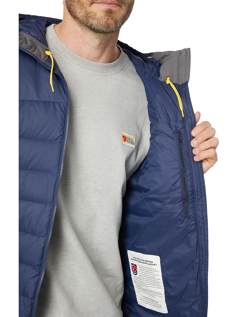 Navy Fjällräven Expedition Pack Down Hoodie