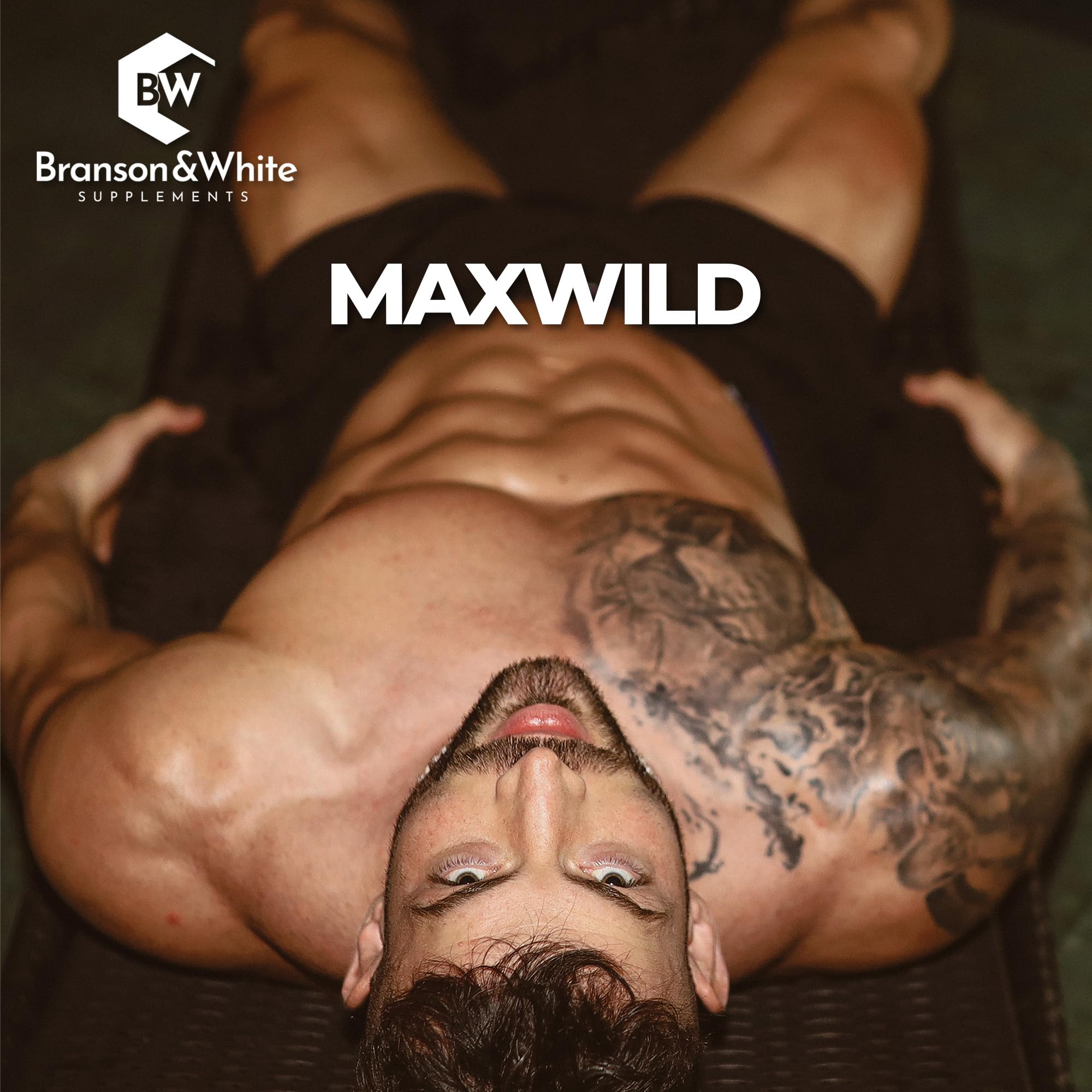 MAXWILD - Testosterona Hombre con 17 Ingredientes | Ácido Aspártico, Muira Puama, L-Arginina, Coenzima Q10 | Energía, Vitalidad, Libido, Rendimiento Físico y Bienestar | 60 Cápsulas