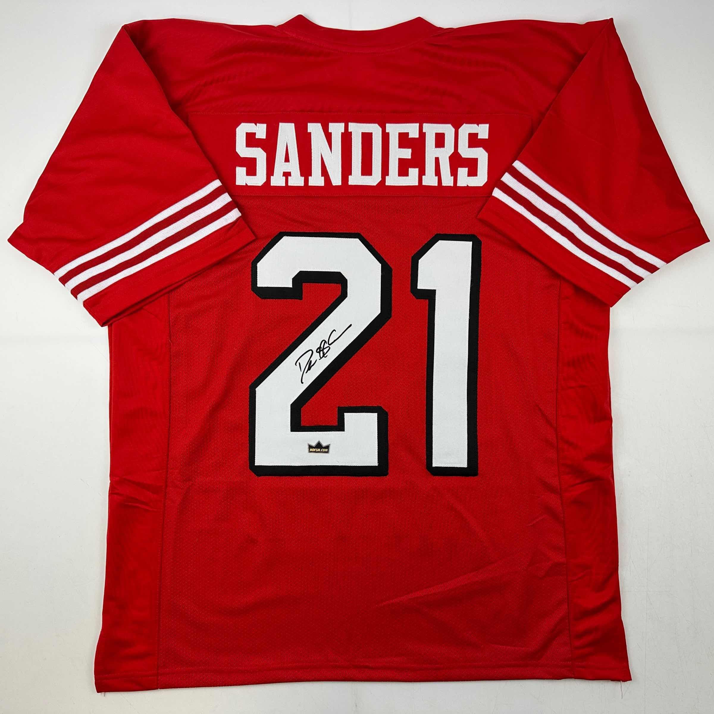 NFL Dion Sanders サイン入りユニフォーム Deion Sanders Signed Jackson State Tigers 