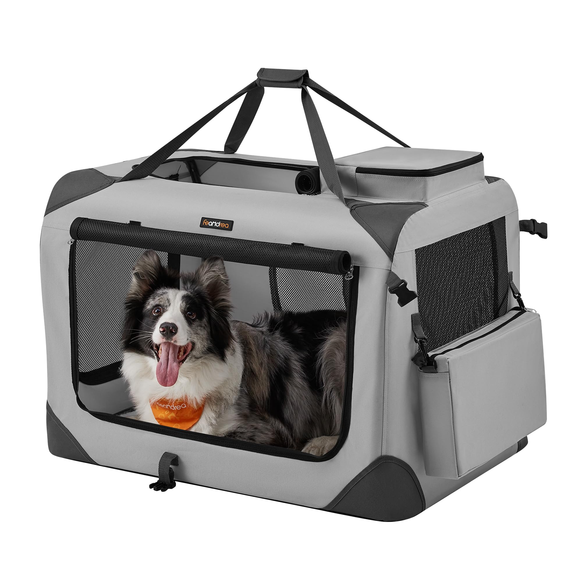 Amazon.co.jp: FEANDREA キャリーバッグ 大型犬 変形しないデザイン 81