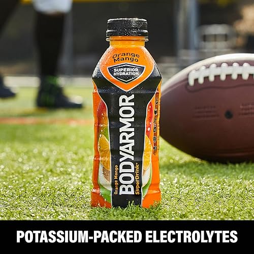 Miniatura 6 de BODYARMOR - Bebida deportiva, naranja y mango, sabores naturales con vitaminas, electrolitos ricos en potasio, perfecta para deportistas, 20 onzas