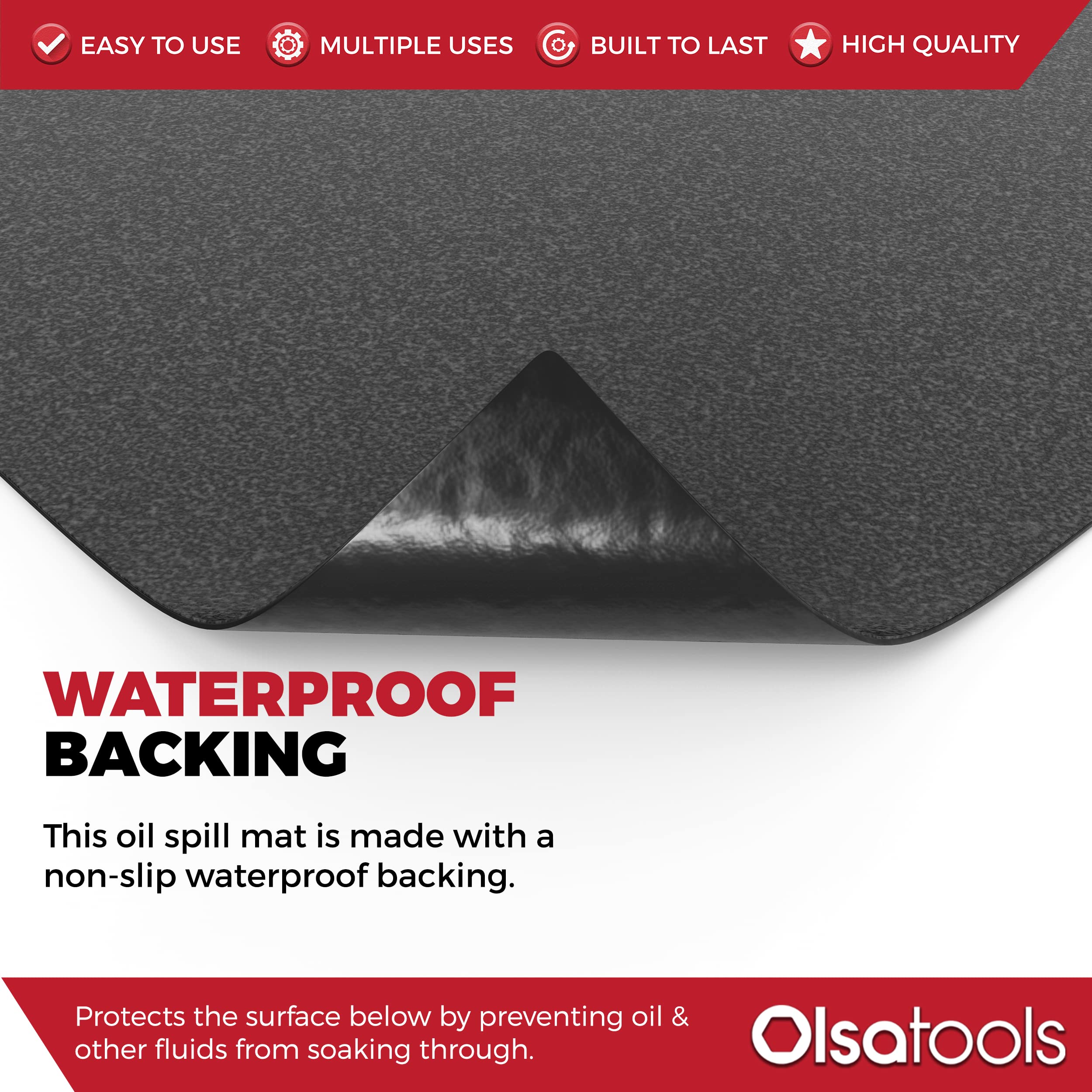 The ORIGINAL Oil Change Mat Oil Drip Mat Garage Display agrohort