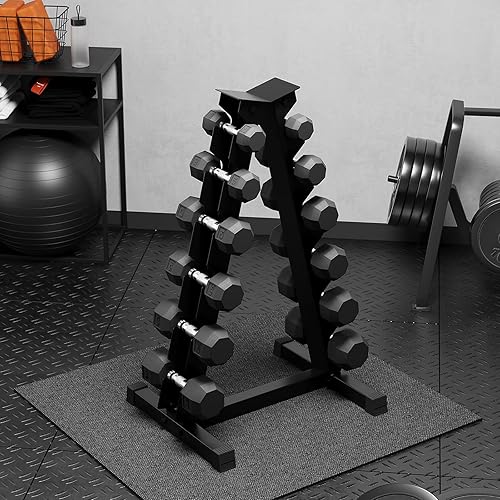 Juego de mancuernas hexagonales con revestimiento de goma de alta calidad, varios tamaños, mancuernas para ejercicio y fitness, múltiples paquetes,