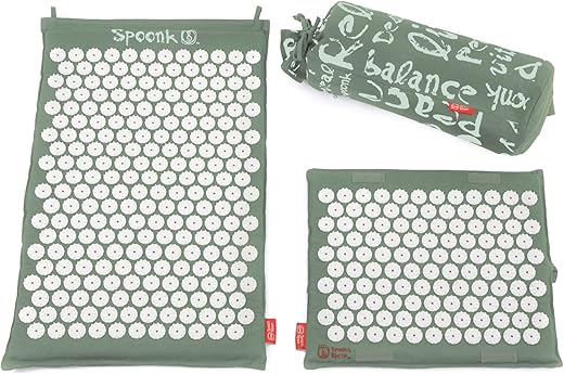 Spoonk Organic Hempコンボ2 pc – 1 Regular + 1トラベルサイズ/ Eco Foam – Made in USA 海外直送品