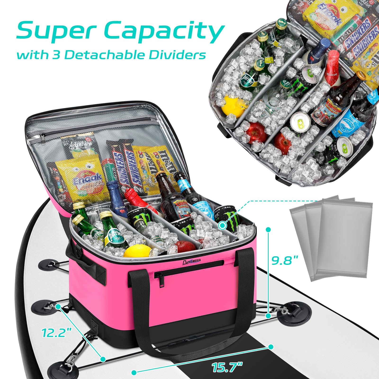 Planche De Paddle Imperméable Et Super Capacité Avec Sangle D