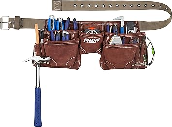 awp leather general construction tool pouch