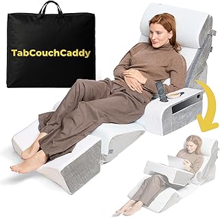TabCouchCaddy Orthopedic Wedge Pillow Set