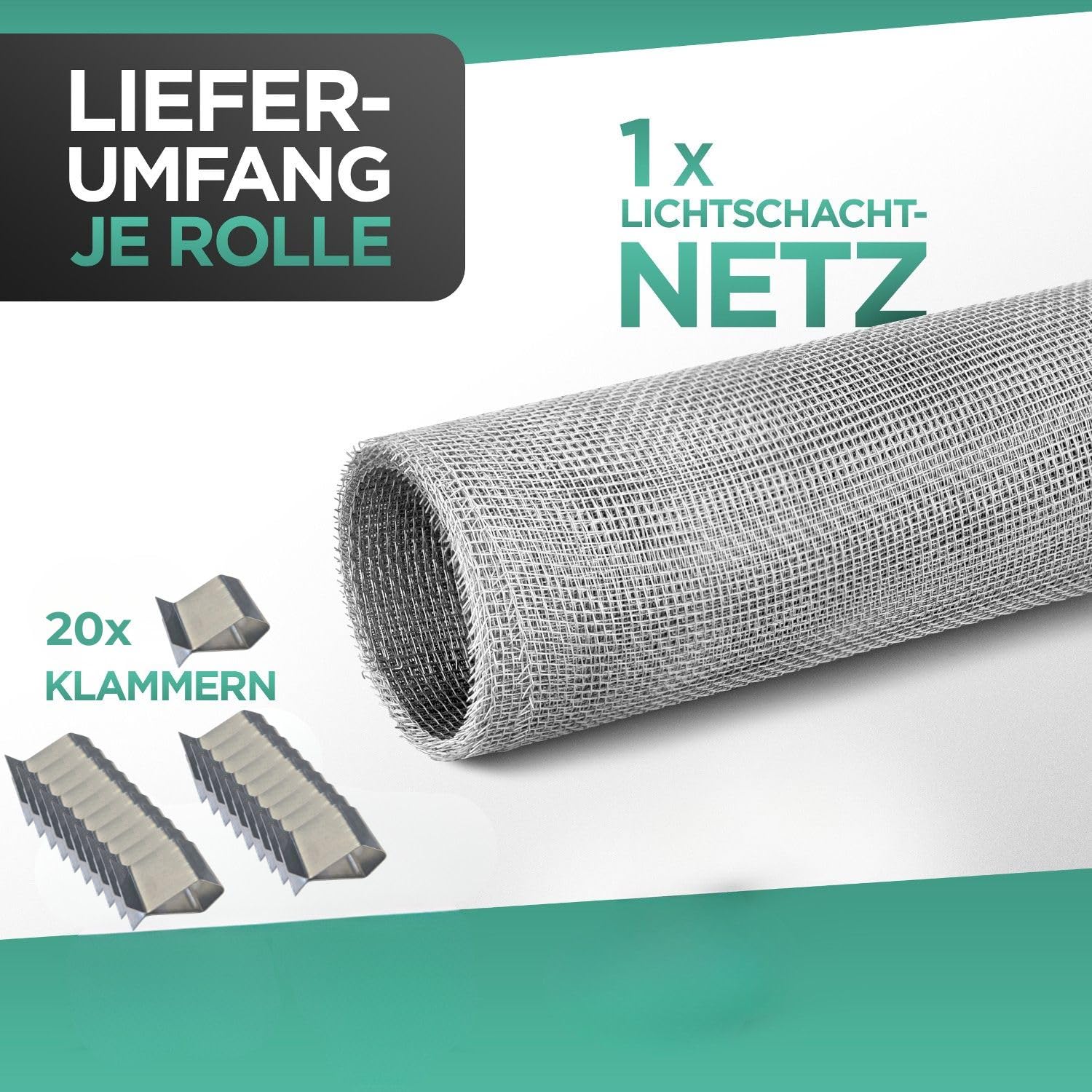 dszapaci 4er Set Lichtschachtabdeckung Aluminium 120x60cm Kellerschacht Abdeckung Insektenschutz Gitter Fliegengitter für Kellerfenster Lichtschacht Netz Schachtgitter
