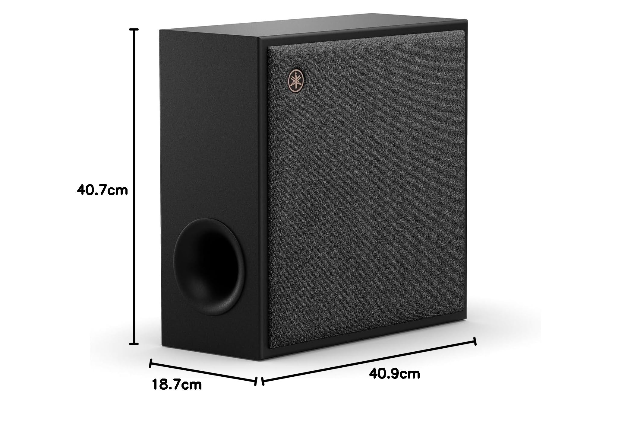 Yamaha Caisson de basse sans fil TRUE X 100A pour Barre de son TRUE X 40A - en Gris foncé
