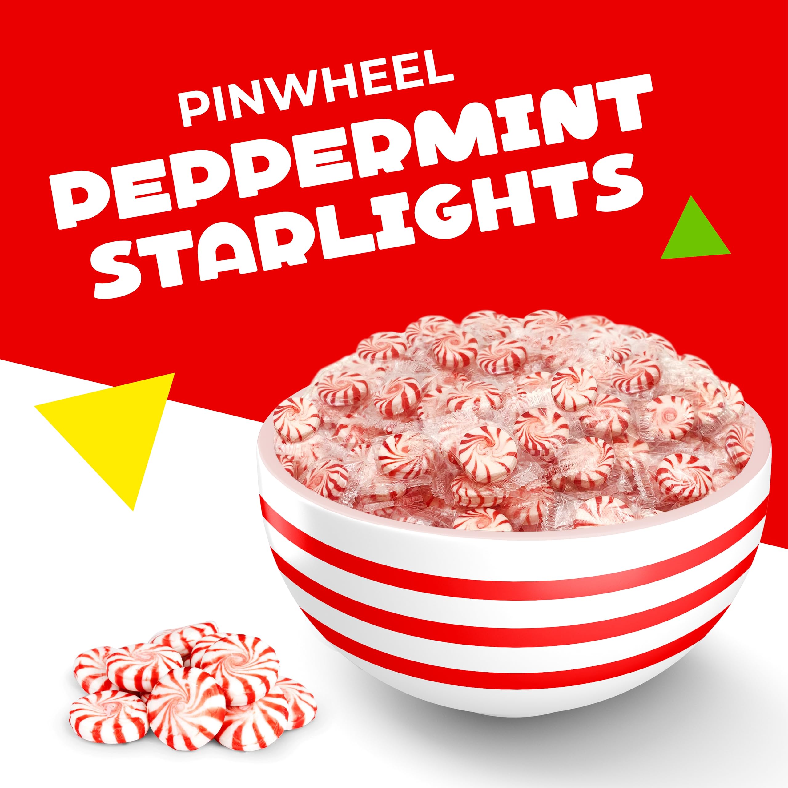 Snapklik.com : Starlight Peppermint Candy Mints 1 Pound Bag - Approx 90 ...