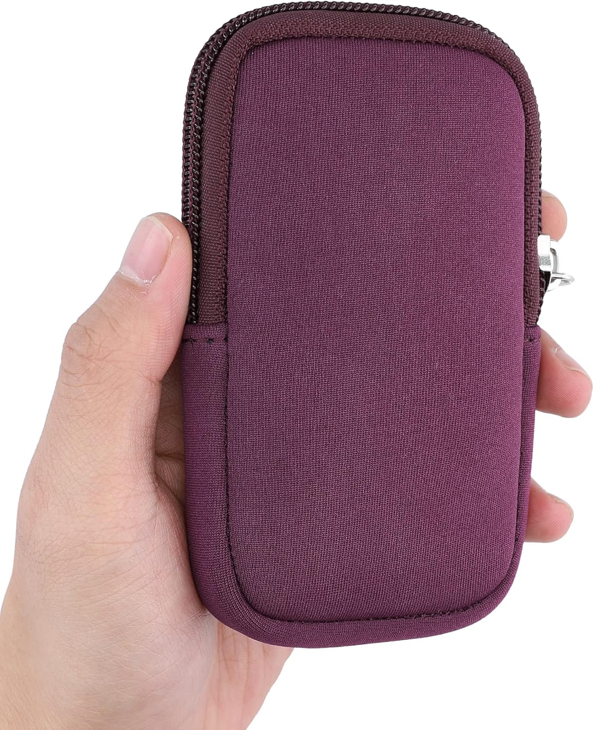 kwmobile case compatible with garmin edge 10301030 plus 1000 protective zippered pouch holder for bike gps black